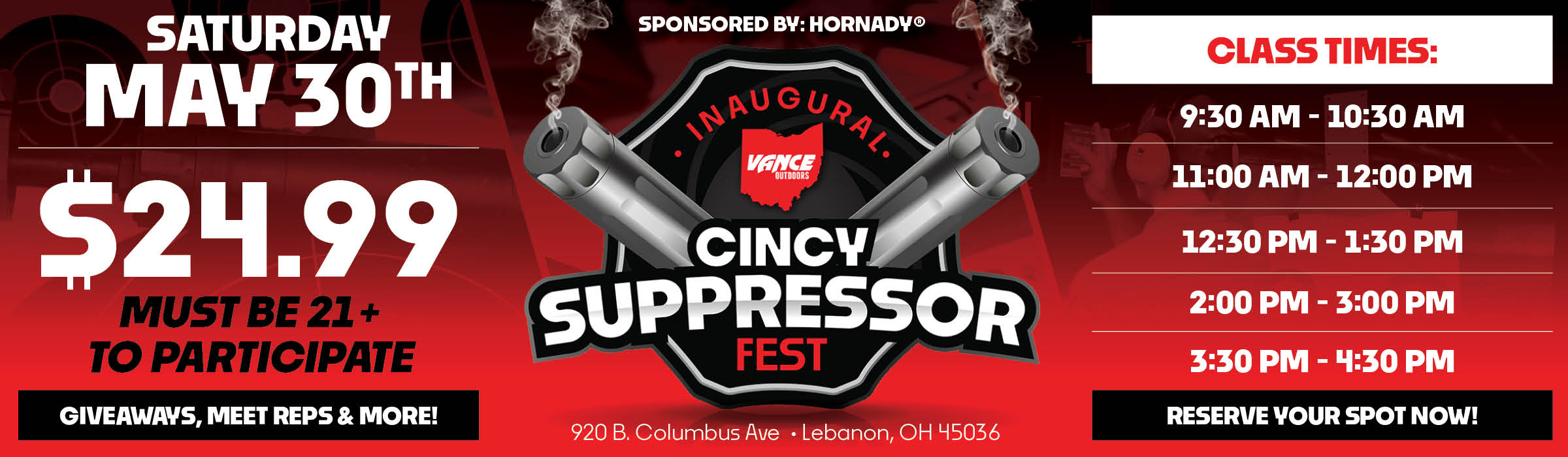 VO Cinci Suppressor Fest